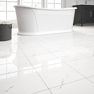 25 White Kitchen Ideas For a Clean and Elegant Space 128 20-Pack Peel and Stick Floor Tiles Vinyl Floor 12 x 12 inch Self Adhesiv...