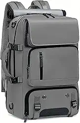 Mochila Reforçada com Compartimentos para Notebook e Tablet – Resistente à Água, USB, Engate de Mala – Masculina e Feminina para Viagem, Trabalho e Dia a Dia