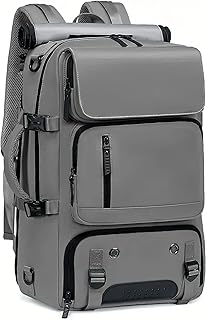 Mochila Reforçada com Compartimentos para Notebook e Tablet – Resistente à Água, USB, Engate de Mala – Masculina e Feminina para Viagem, Trabalho e Dia a Dia