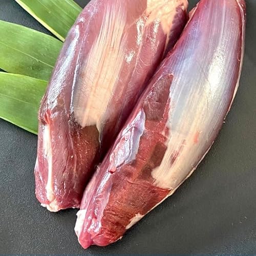 鹿スジ肉 合計 400g 200g×2パック [遠野ジビエ] / ジビエ 鹿肉 岩手県 遠野市 産 冷凍 遠野ジビエの里 毘沙門商会合同会社