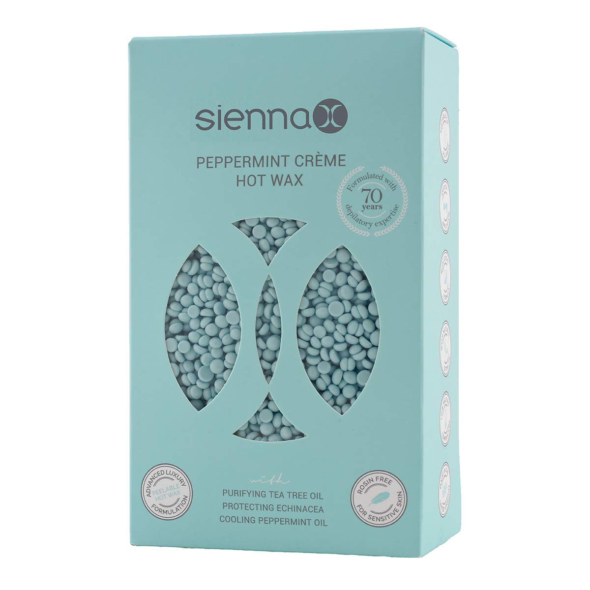Sienna-X Peppermint Creme Hot Wax 800 g