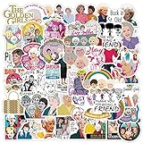 50pack The Golden Girls Stickers,Vinyl Waterproof TV Show Stickers for Laptop,Car Bumper,Luggage,Skateboard,Water Bottles,Computer,Phone,Kids Teens Adults for Stickers (The Golden Girls)