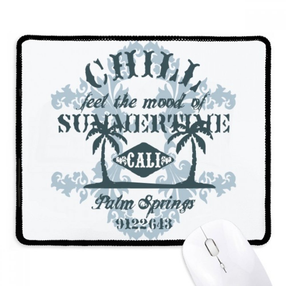 Mousepad DIYthinker de playa con bordes cosidos, el regalo ideal 3