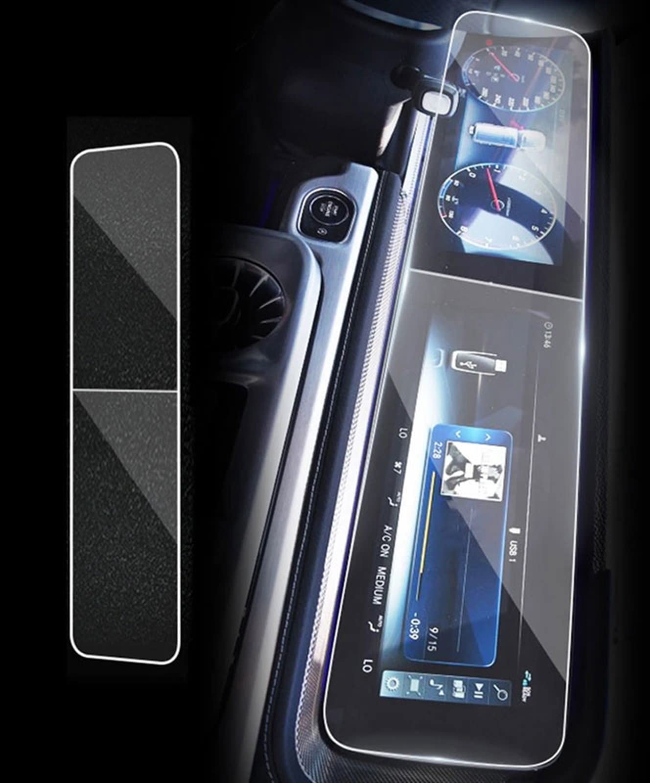 Verre Trempé GLS X167 Anti-Traces Solution Écran Rayé Navigation GLS450