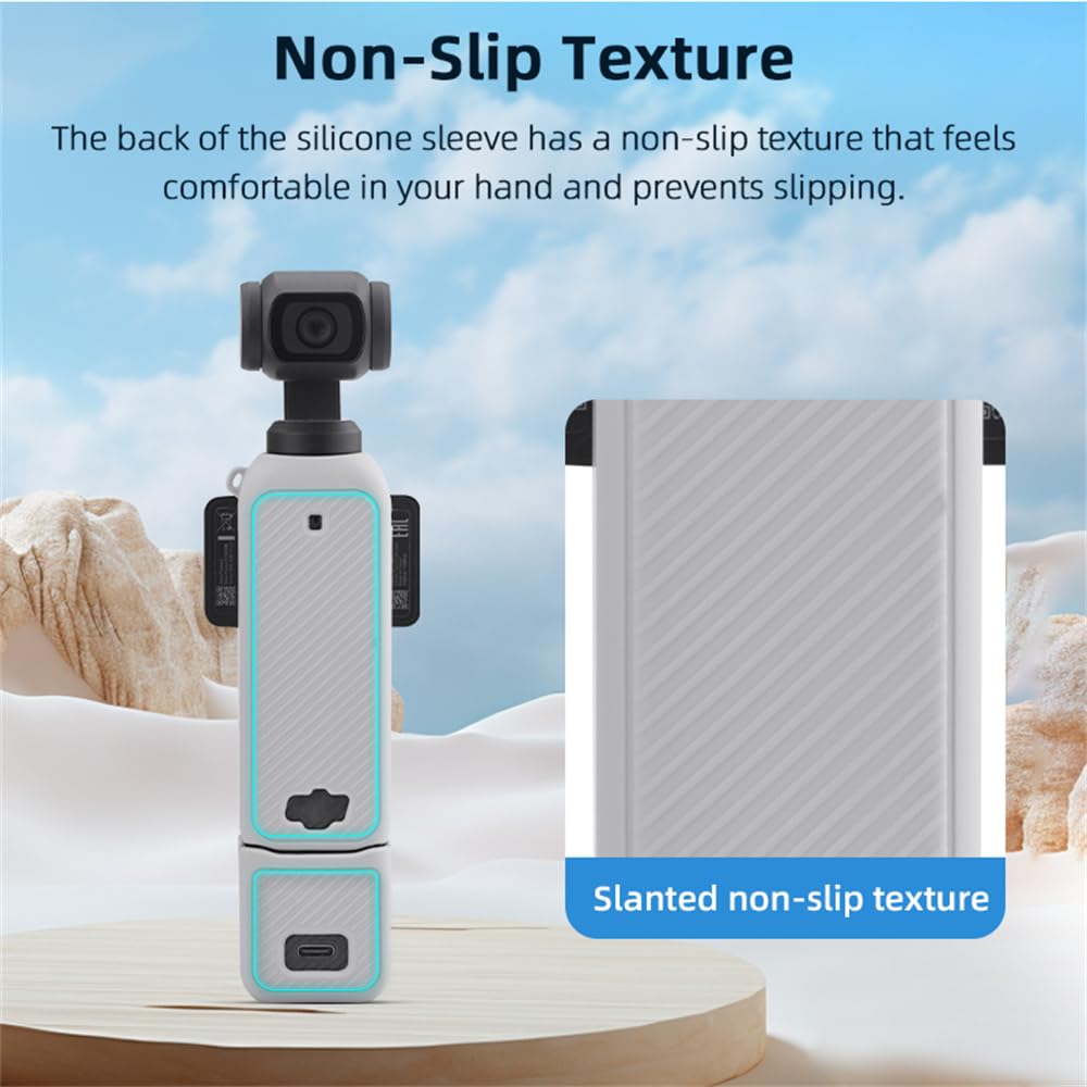 Housse Protection PTZ Pour DJI Osmo Pocket 3 - Coque Rigide ABS, Protection Objectif Et Anti-chocs