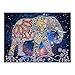 5D DIY Special Shaped Diamond Painting Kit, 18.5X 14.5 Inch Crystal Rhinestone Diamond Embroidery Paintings Pictures Arts Craft for Home Wall Decor (Star Elephant)
