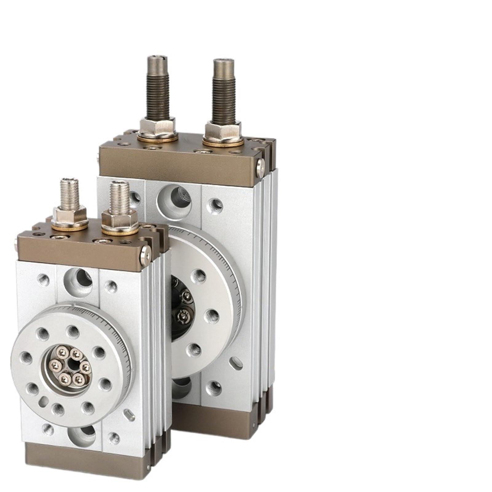 Vérin rotatif pneumatique MSQB 20 avec table oscillante industrielle
