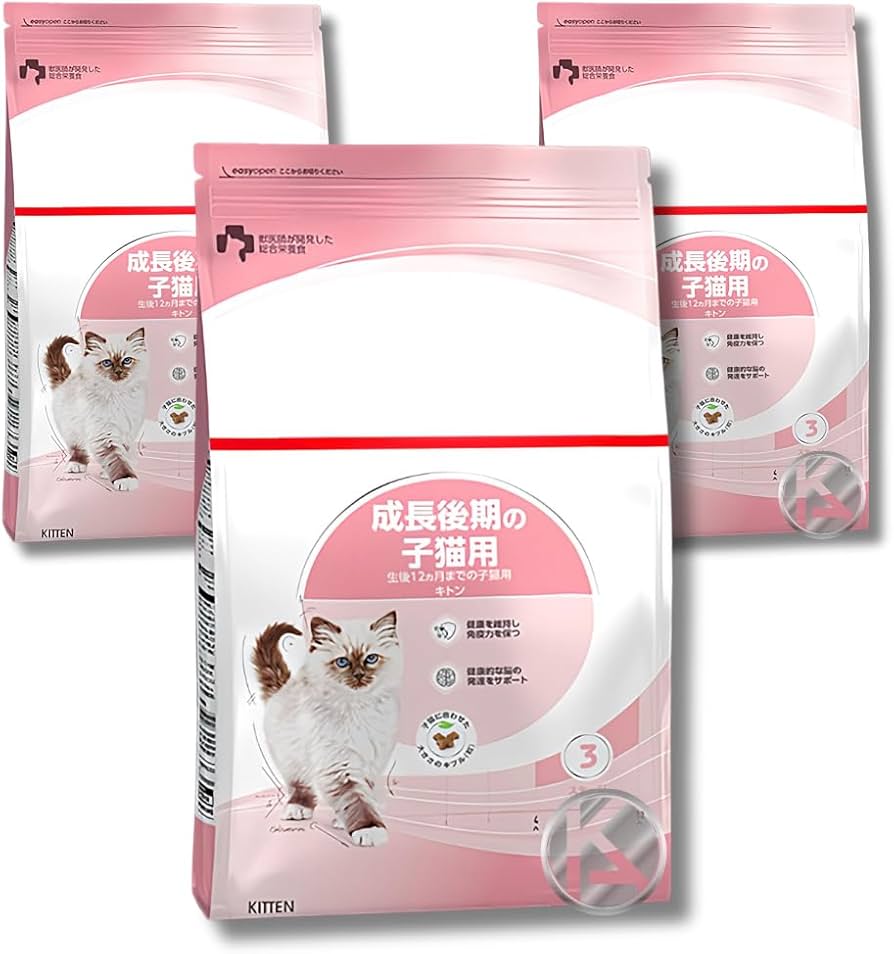  CANIN キトン 2kg 3個セット Amazon | 【ウェットと混ぜても◎】 キトン 子猫用 ドライフード
