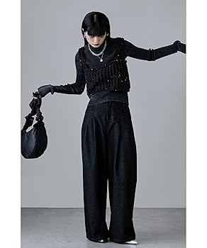 Amazon | [etoll] スパングルニットメッシュビスチェ トップス