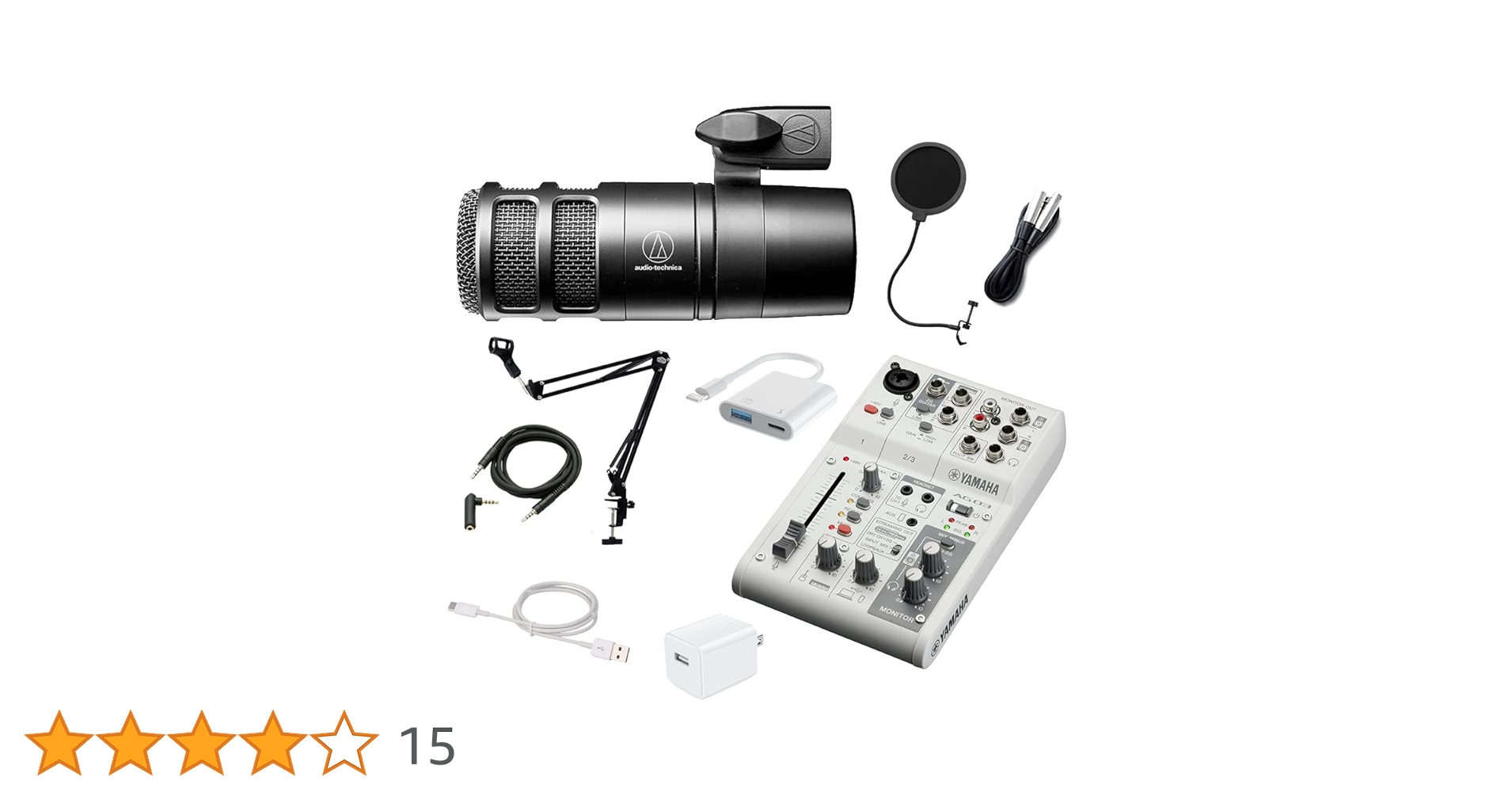 Amazon.co.jp: YAMAHA AG03MK2 ホワイト iPhone14以前 Lightning