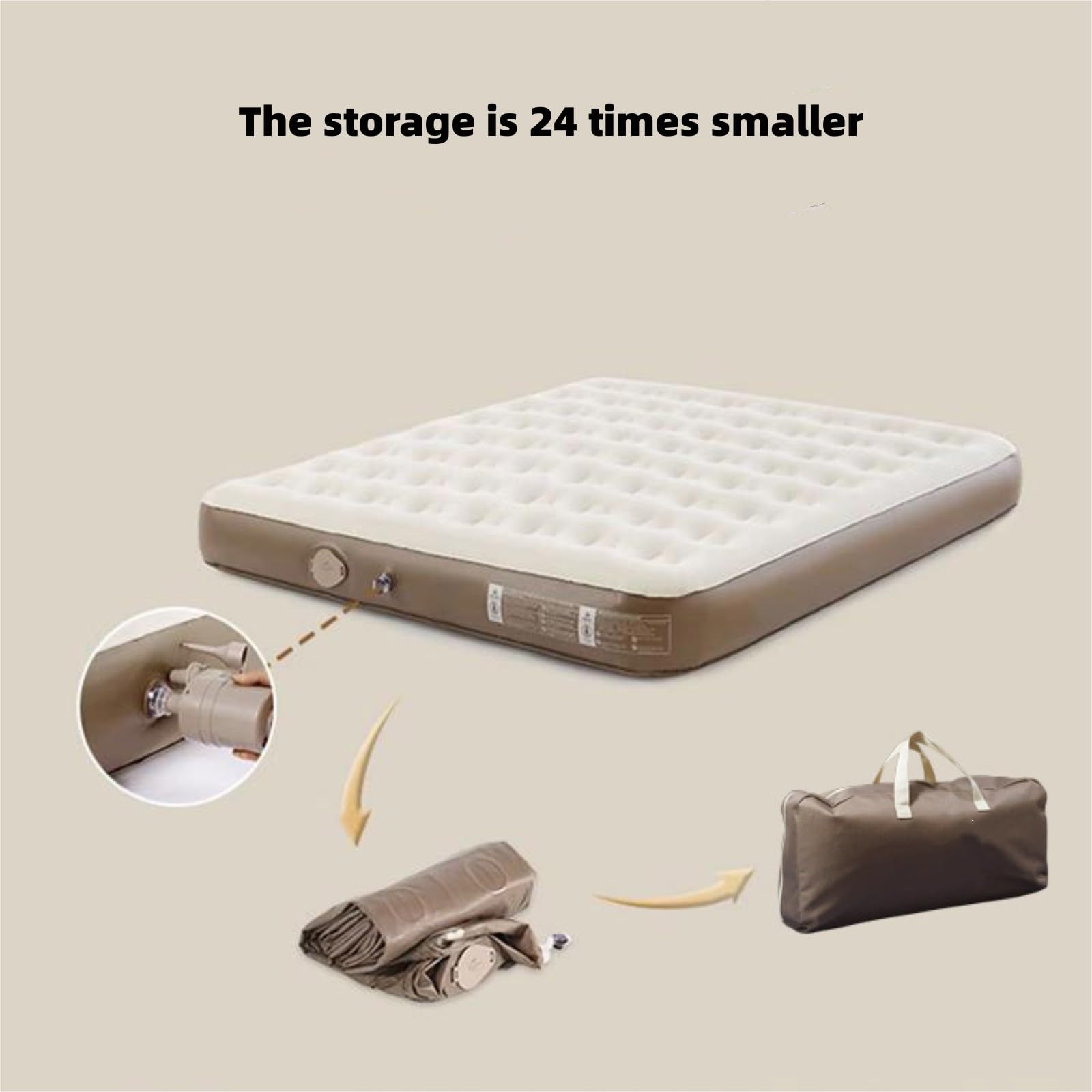 Gonfiabili Mare Materasso Gonfiabile Singolo/Matrimoniale Con - Foto 8