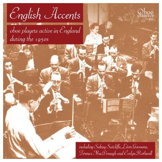 English Accents: Oboe Players Active in England
