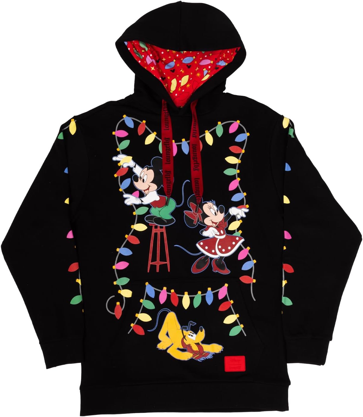 Loungefly Disney Mickey's Light Up Decorations Hooded Sweatshirt