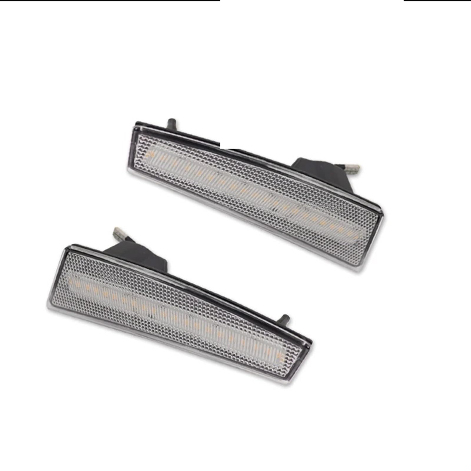 Segnale Svolta Per Jeep Per Cherokee Per Liberty (KK) 2008-2012 Paraurti Anteriore Indicatore Direzione Lampada Bianco 2 Pezzi Ambra T10 12V Posizione Laterali LED Indicatore Direzione Dell'auto(Clear