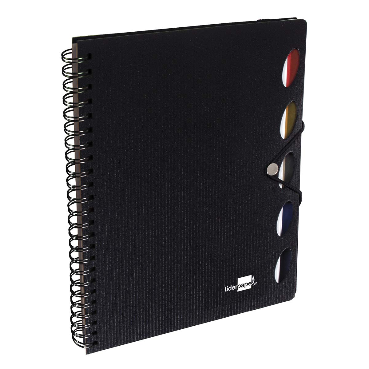 Q Connect A4 Notepad, Squared Paper, 100 Sheets 100 Blatt, A Black      Accessory