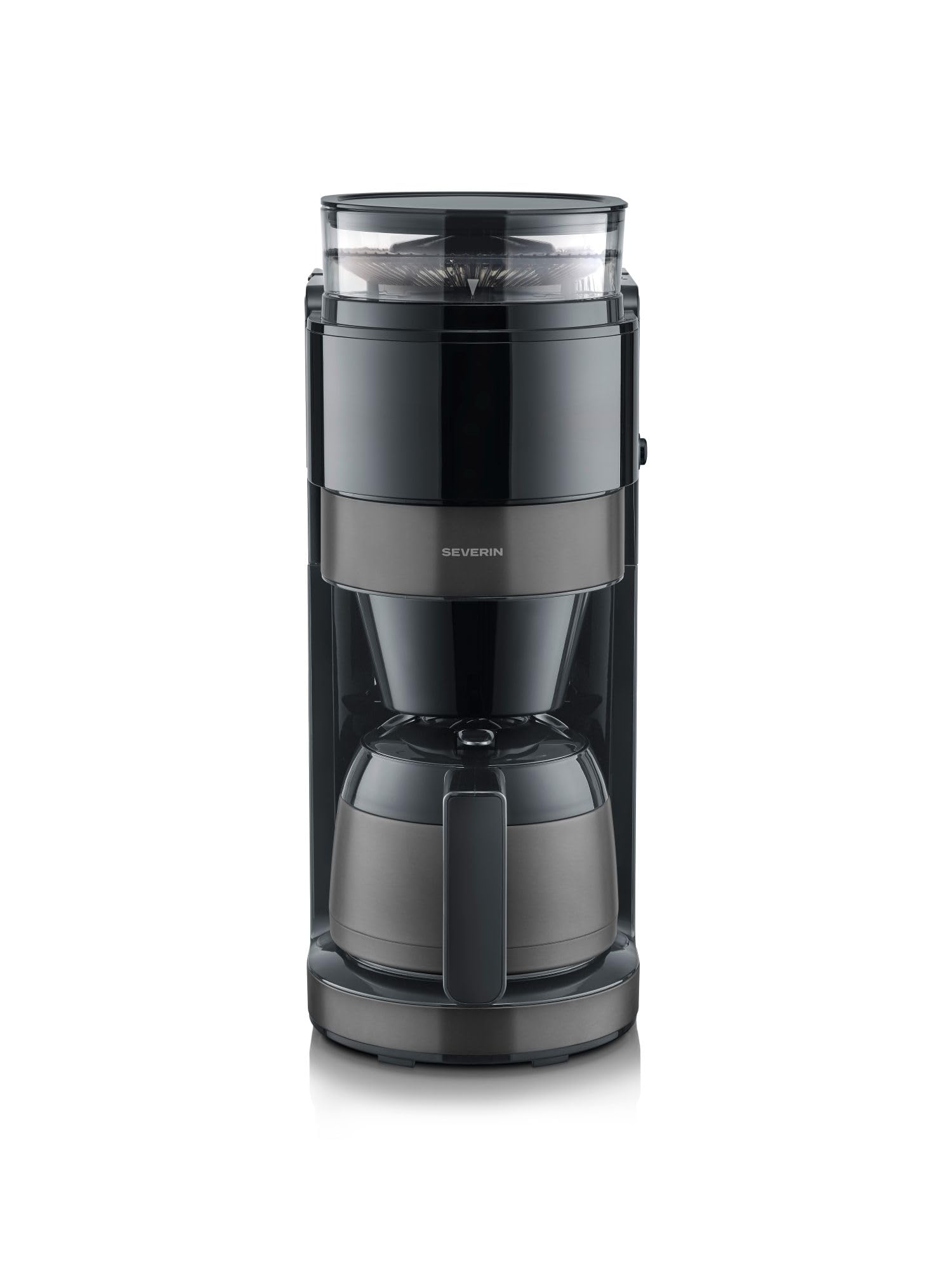 Severin KA 4831, cafetière filtre broyeur, verseuse isotherme, 1,25L