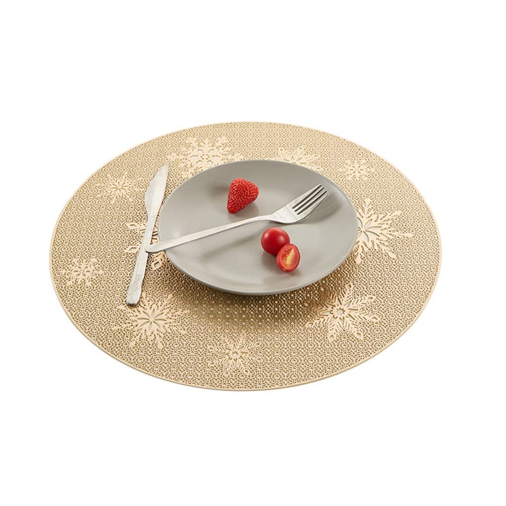 IANSHFKN Hollow Insulation Coaster Pads Table Bowl Mats Home Decor Heat Resistant Placemat for Dining 10 Pcs Place