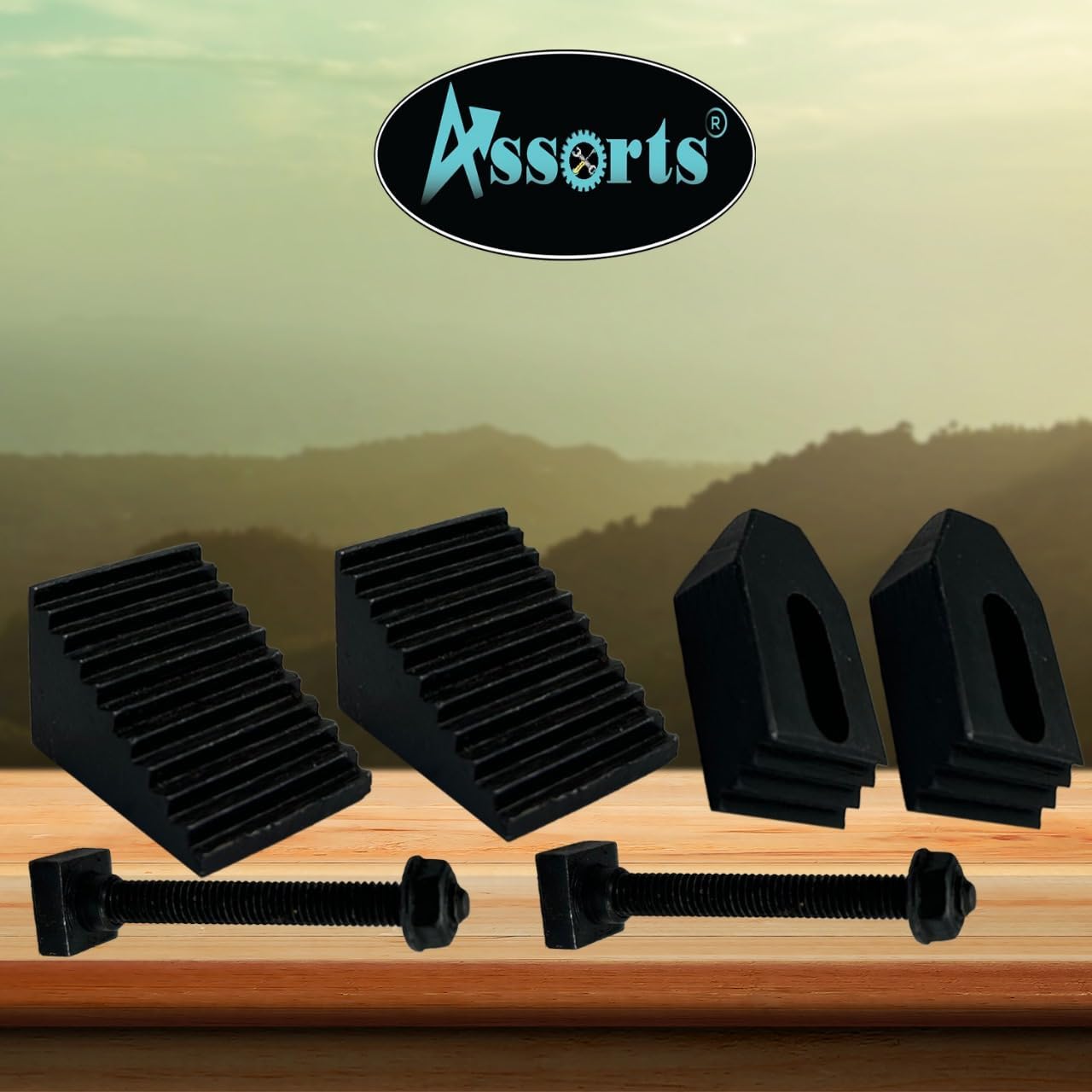 Milling Indexing 4"/ 100 Rotary Table Precision Horizontal Vertical With Suitable M6 Clamp Kit & Small Chuck (With 65 Mm 3 Jaws Self Centering Chuck)