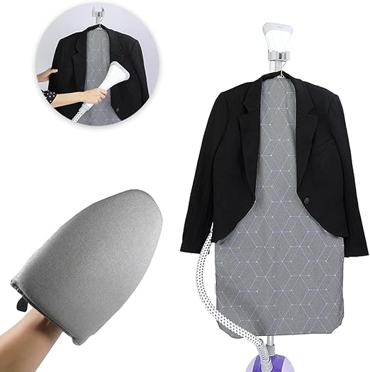 Steamer Board for Clothes with Ironing Gloves,Stand for Steaming Clothes,Steamer Pad,Hanging Ironing Board,Clothes Steamer Board,Steamer for Clothes,Hanging Steam Iron Pad