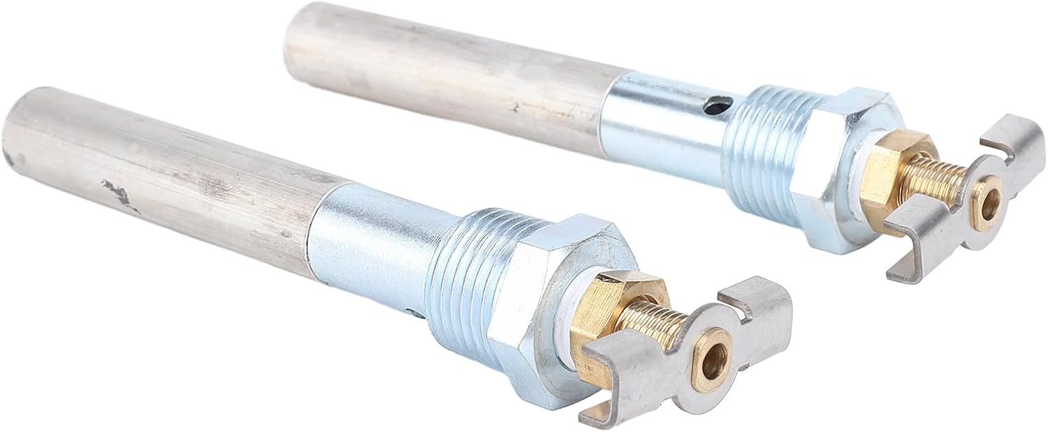 2 Sets RV Water Heater Anode Rod Easy Drain Valve Aluminum Atwood Style Ideal Solution for RV Water Heaters