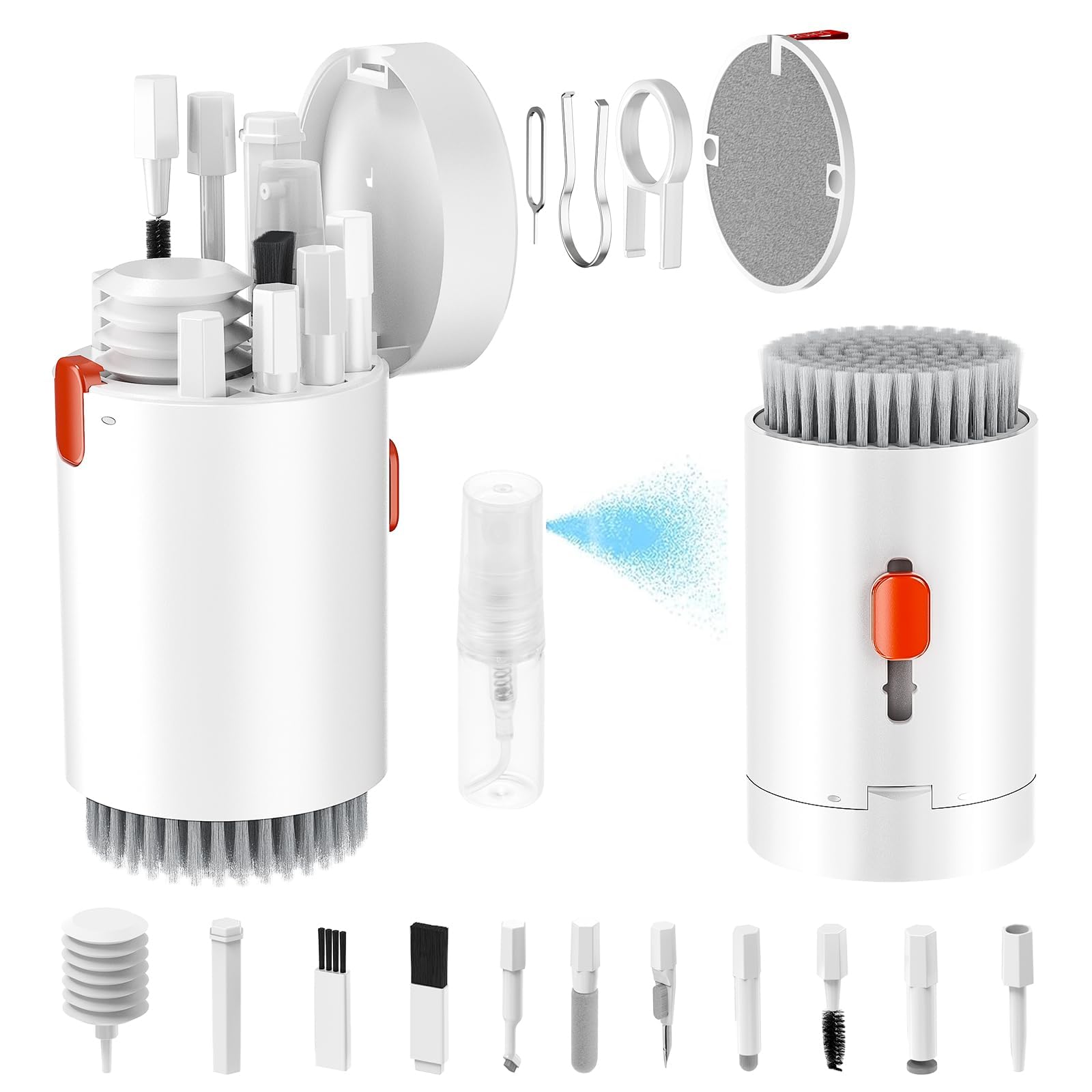 KISKY 20 in 1 Multipurpose Device Cleaner Cleaning Kit for Laptops, Smart Phones, Keyboards, Desktop & Earphones(1 pcs/Multicolour)-image-6