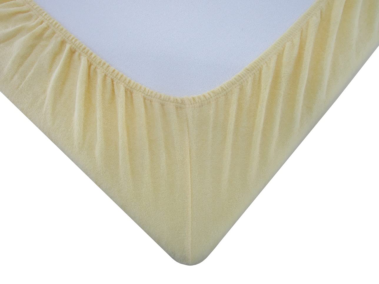 Dukal | Frottee Spannbettlaken | Spannbetttuch | 140 x 200 cm | Farbe: grau