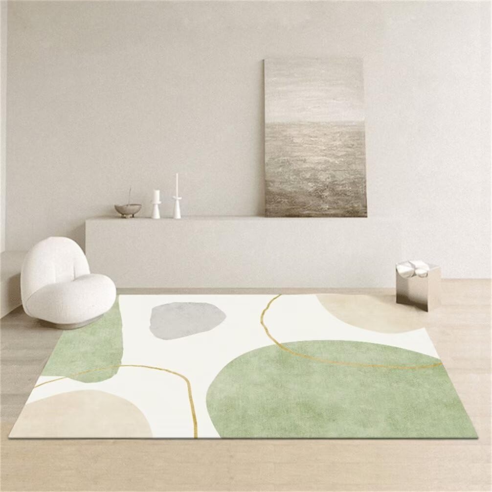 Tapis lavable en machine 250x300cm grand tapis salon facile à nettoyer
