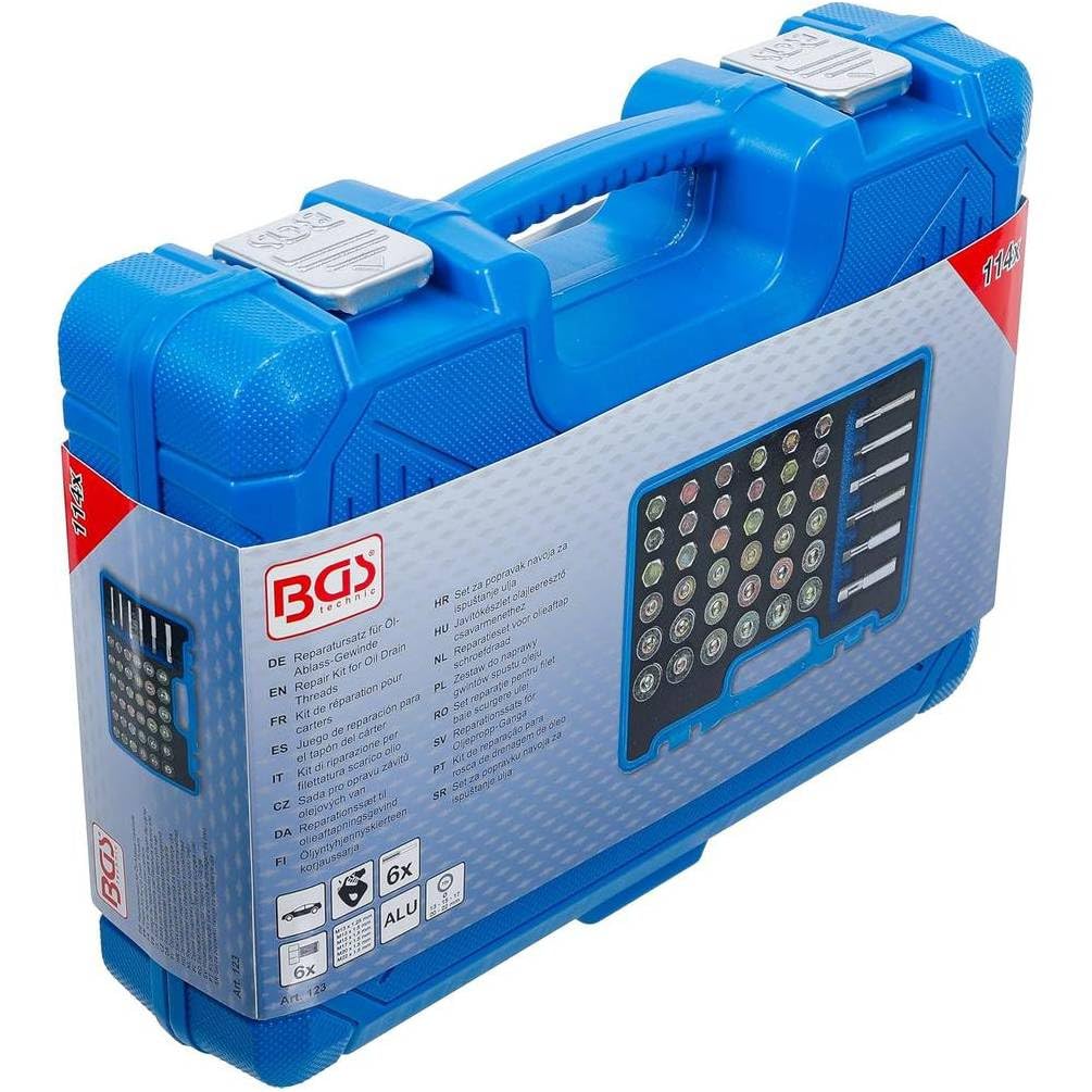 Kit de reparación para carcasas de 114 unidades, completo y versátil, reparación fácil y duradera, D-Work