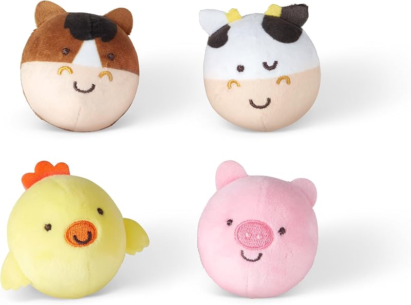 Rollables Farm Friends Infant and Toddler Toy (4 Pieces)