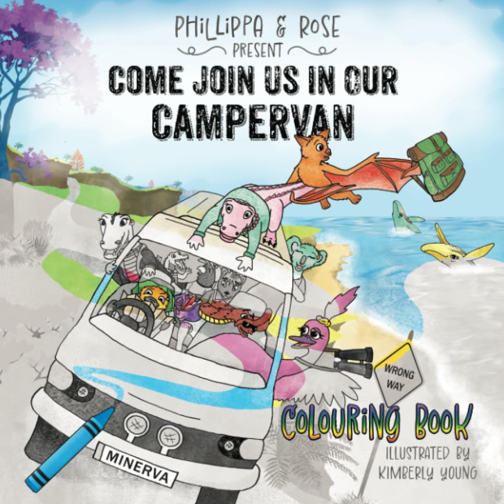Come Join Us In Our Campervan: Colouring Edition