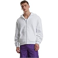Urban Classics Tb7284-fluffy Zip Hoody Maglia di Tuta, Bianco