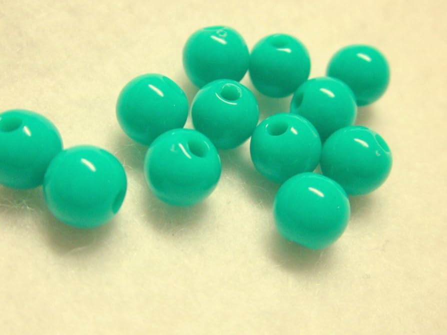 Amazon | 300個 ビーズクラブ プラスチックビーズ エメラルド