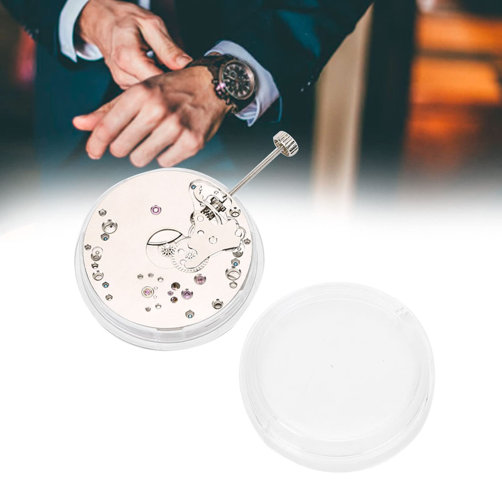 Movimento Dell'orologio, Movimento Automatico 6498, Movimento Dell'orologio Meccanico, Parte di Ricambio del Movimento Dell'orologio Meccanico Automatico(Fine-Tuning No.6498)