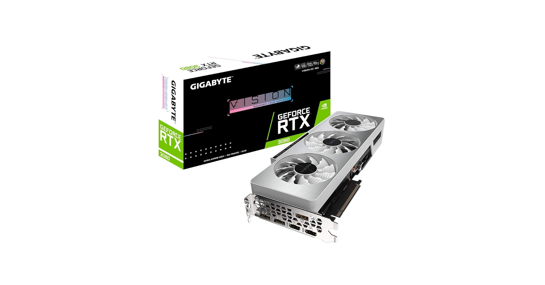 グラフィックボード・グラボ・ビデオカード GIGABYTE GeForce RTX3080 vision oc 10G GeForce RTX™ 3080 VISION OC 10G (rev. 1.0) Key Features