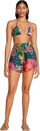 Vitamin A Womens Swimwear The Getaway Short Swimsuit Cover Up