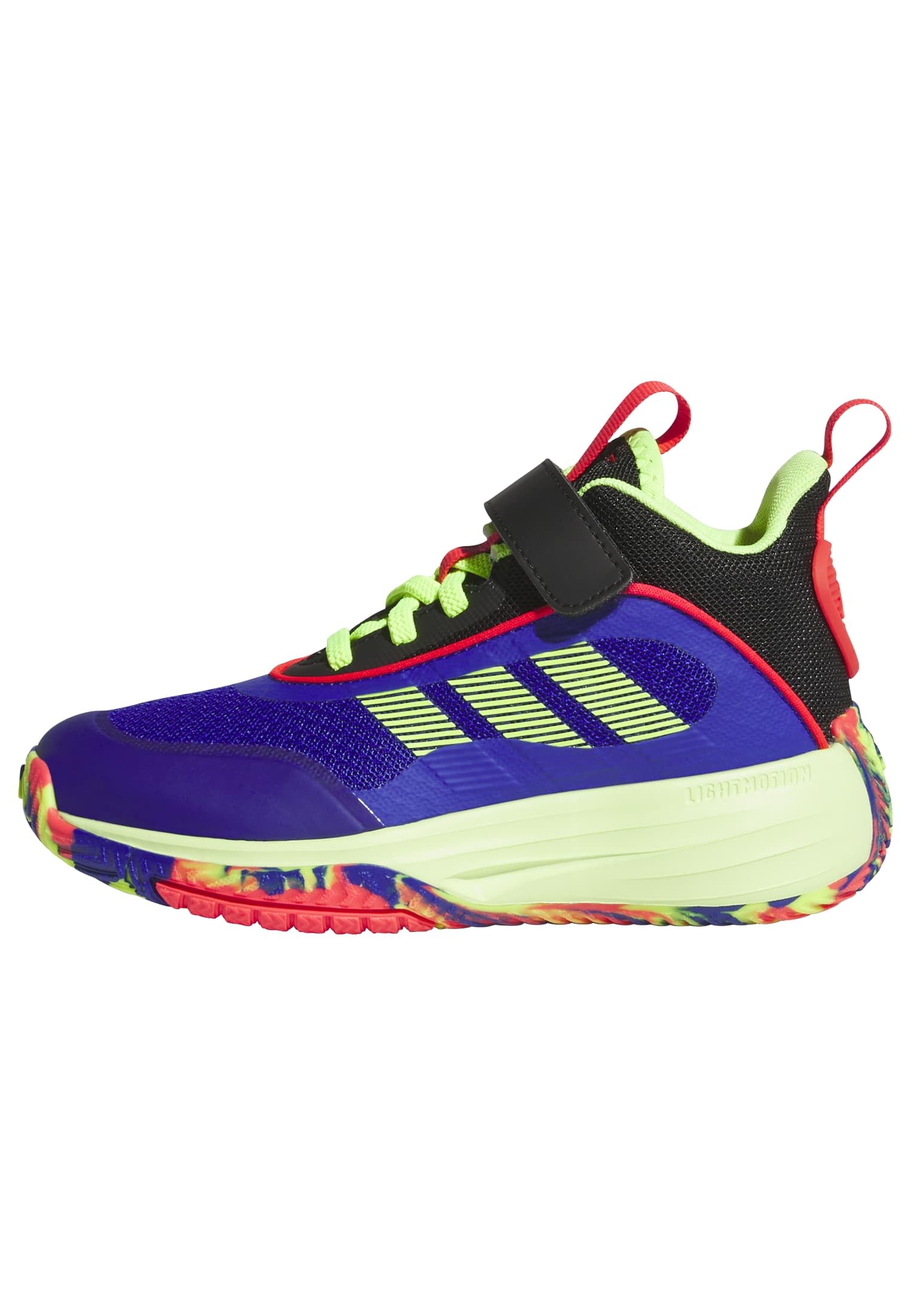 adidas Unisex Kids OWNTHEGAME 3.0 Shoes, Lucid Blue/Lucid Lemon/core Black, 12.5 UK Child