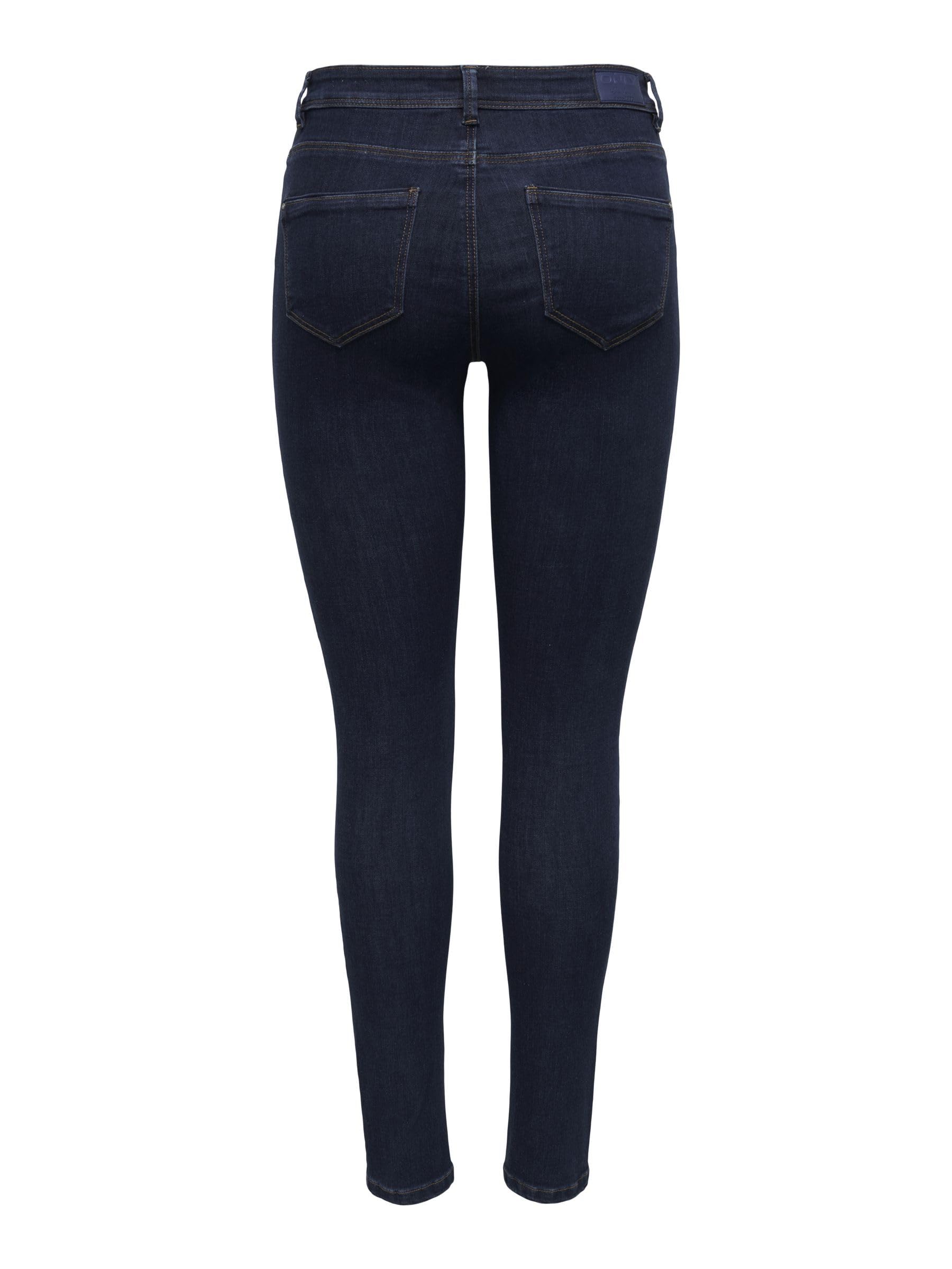 ONLY Onlwauw Mid Sk Dnm Bj581 Noos - Jeansy Kobiety