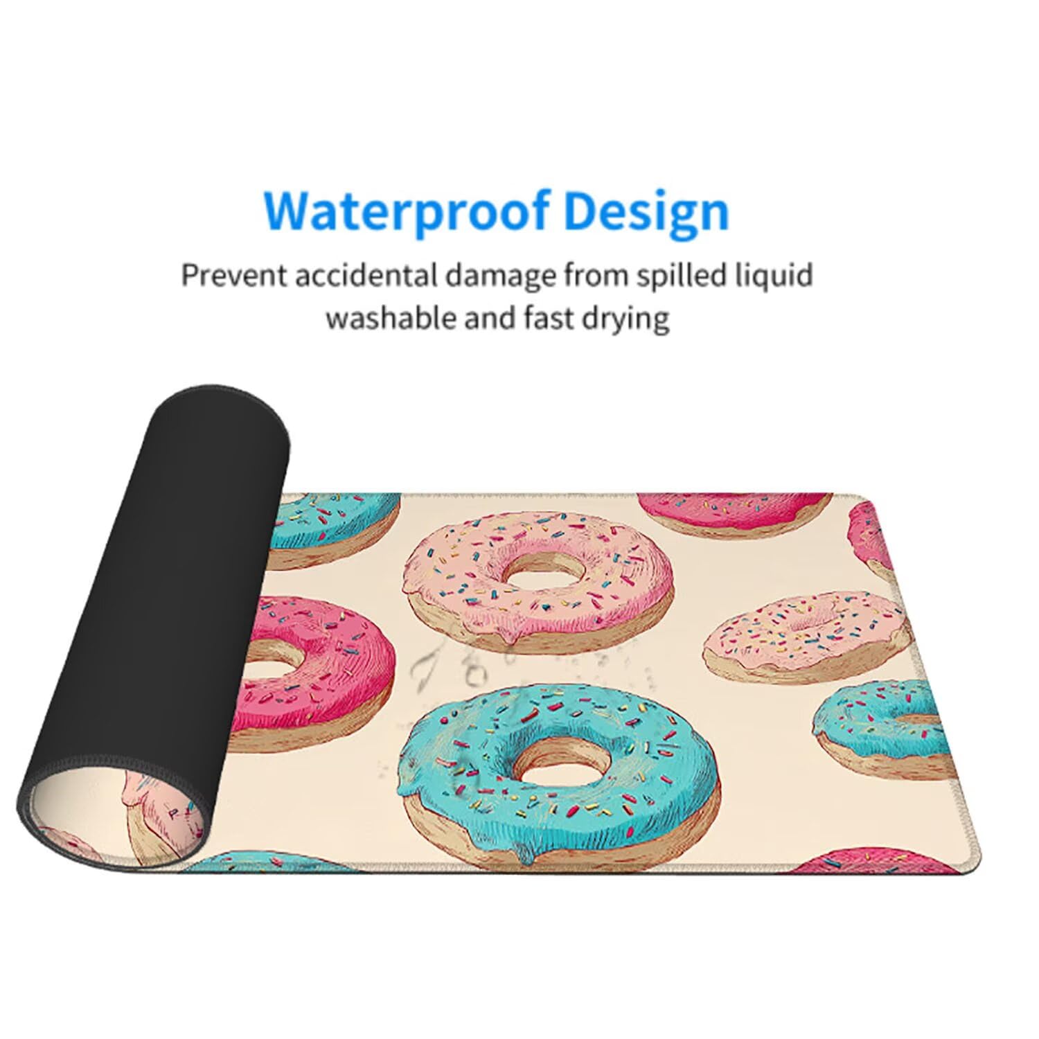 Kolorowa podkładka pod mysz podkładka pod mysz do gier na biurko XXL 1200 x 600 x 3 mm podkładka pod mysz gumowa duża podkładka pod mysz dla graczy wodoodporna podkładka pod mysz PC, do klawiatury