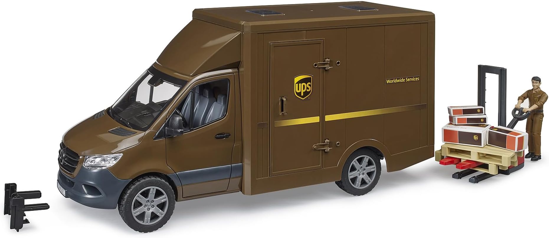 02678 MB Sprinter UPS with Driver and Accessories