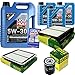 Produktbild Filter Set Inspektionspaket 8 Liter Motoröl Longtime High Tech 5W-30 MANN-FILTER Innenraumfilter Luftfilter Ölfilter