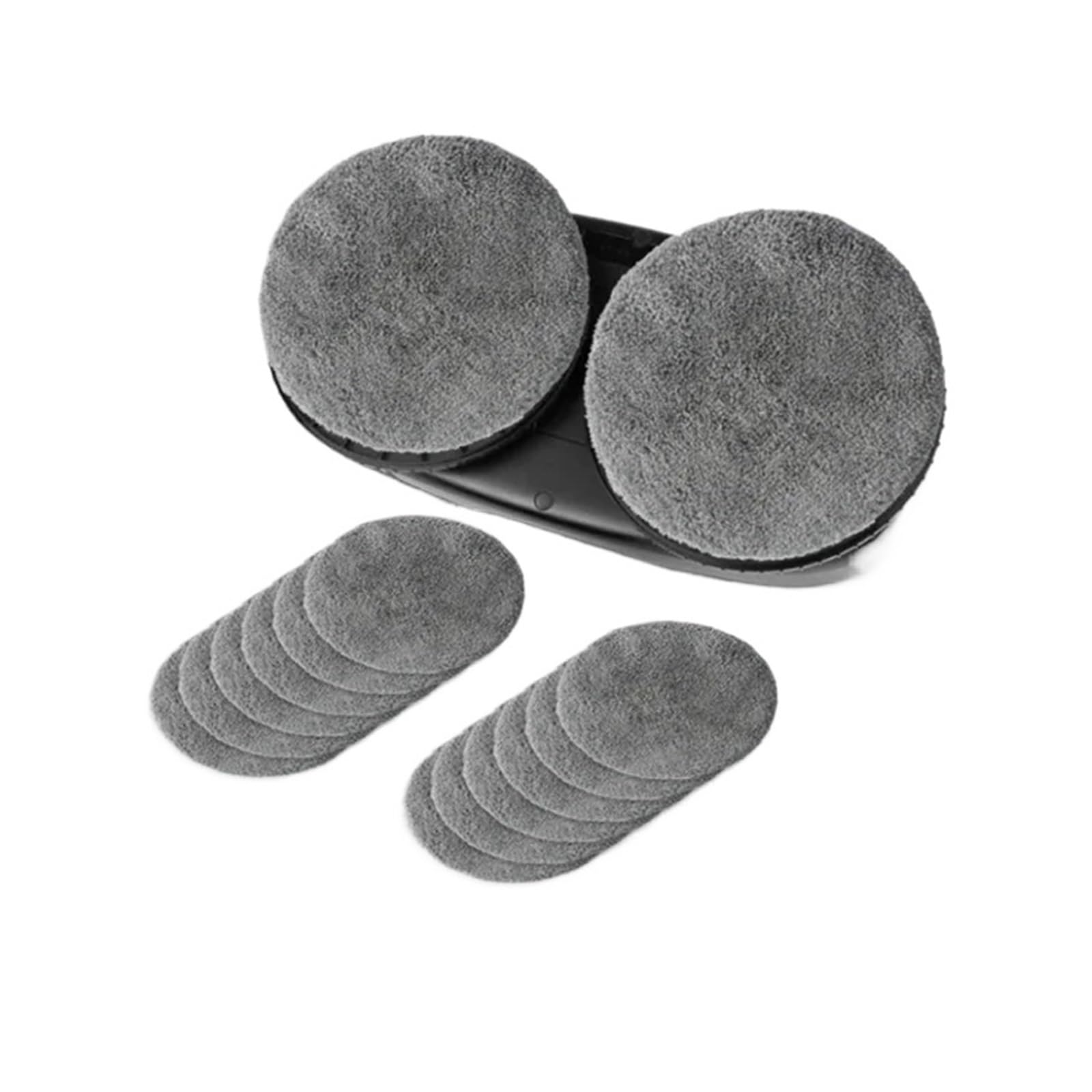 Compatibile Con Lavapavimenti HUTT DDC5 DDC55 C6, Confezione Di Parti, Robot Lavavetri Elettrico Rag MOP, Kit Di Vestiti for La Pulizia Dei Vetri Delle Finestre, Adatto Al Detergente Eufy(4pcs)