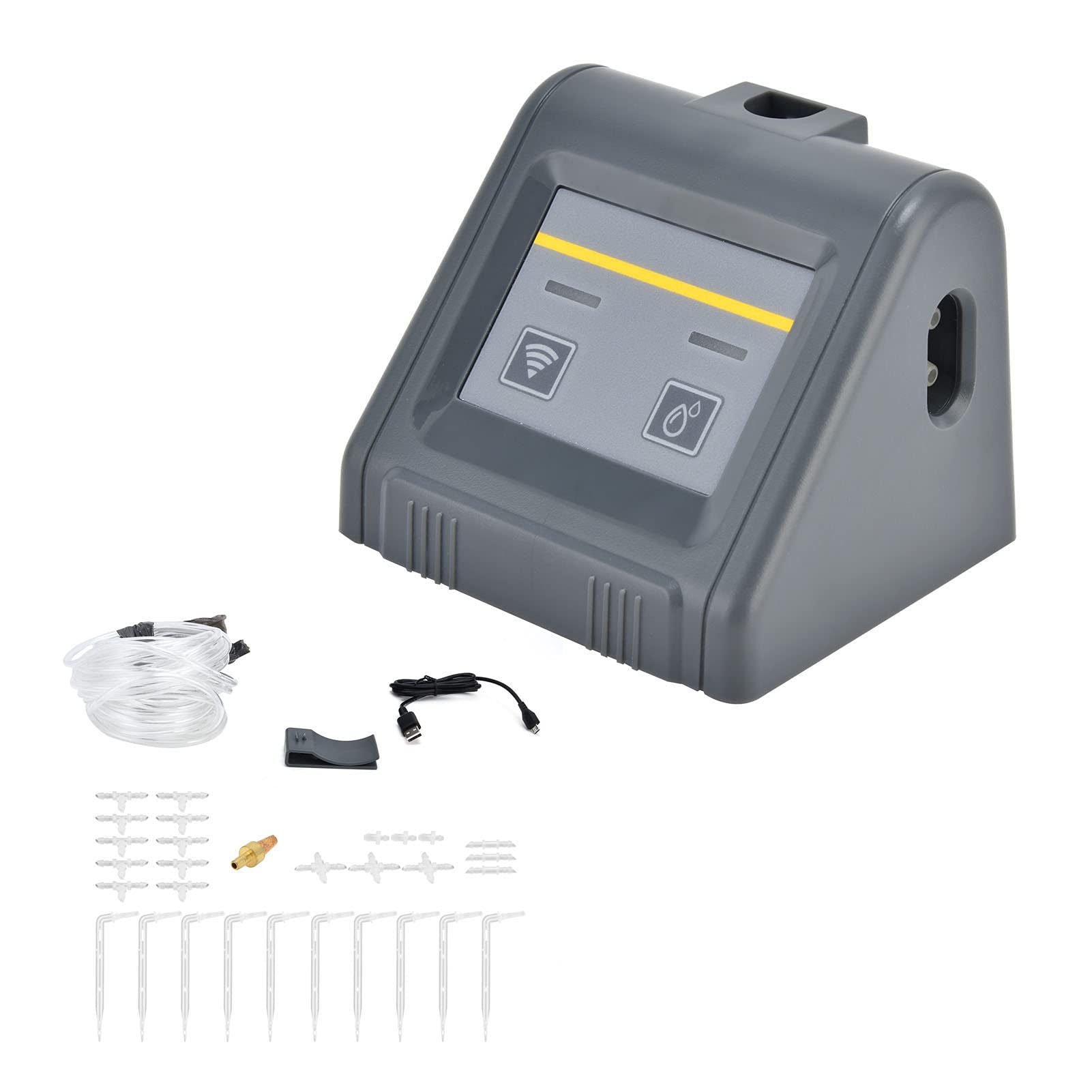 Inteligentny sterownik czasowy nawadniania Wifi Automatyczny system nawadniania z trybem ręcznym dla roślin trawnikowych Materiał PC 8x7,5x6,5cm