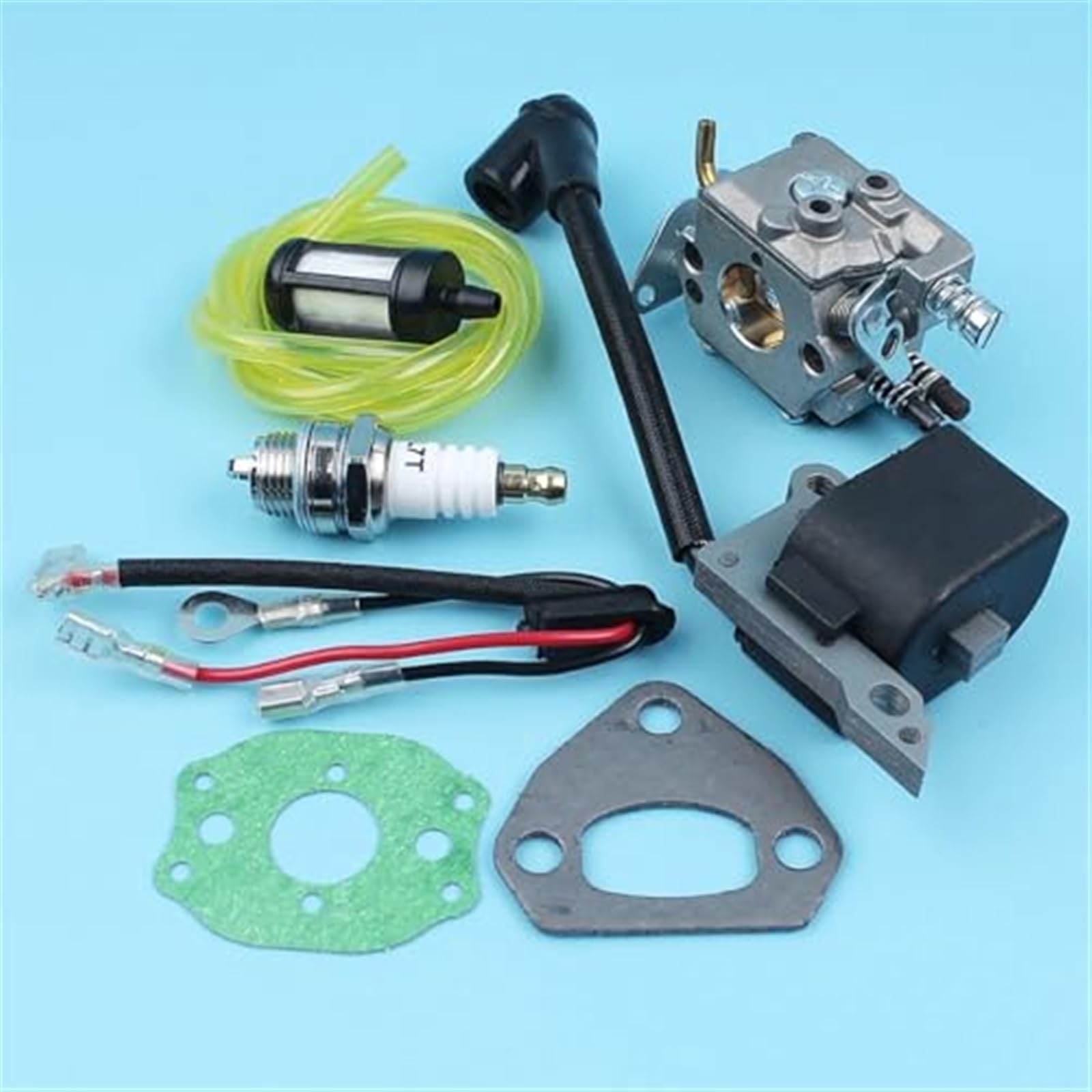 Guarnizione marmitta filtro linea carburante bobina di accensione carburatore, for Husqvarna, 36 41 136 136LE 137 137E 141 141LE 142 142E motosega Ricambi per carburatori