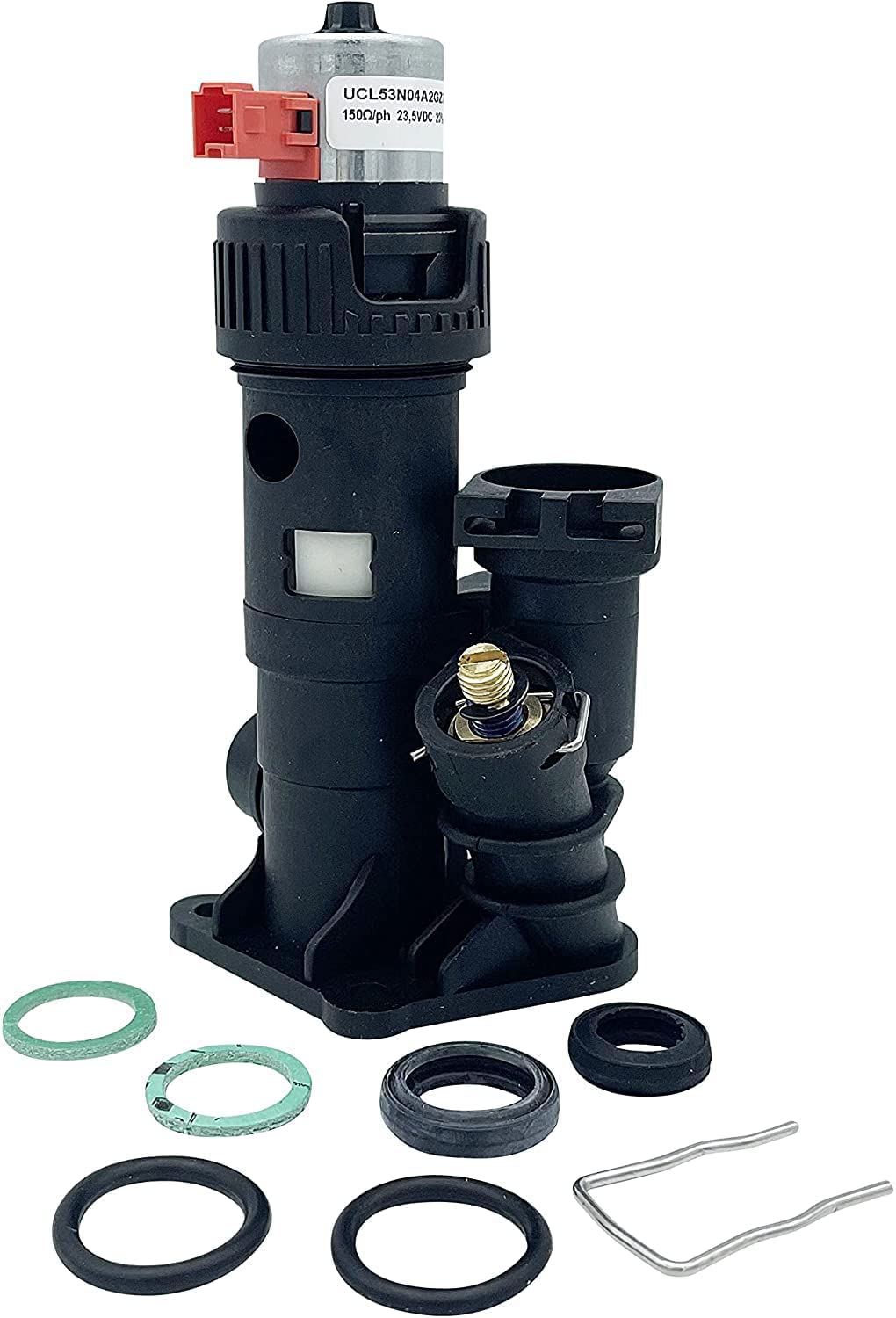 Aspares Válvula desviadora de plástico de tres vías para Vaillant Ecotec Pro 24 28