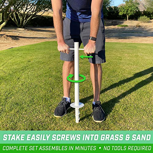 GoSports Backyard Tetherball Game - Full Size Outdoor Tetherball2