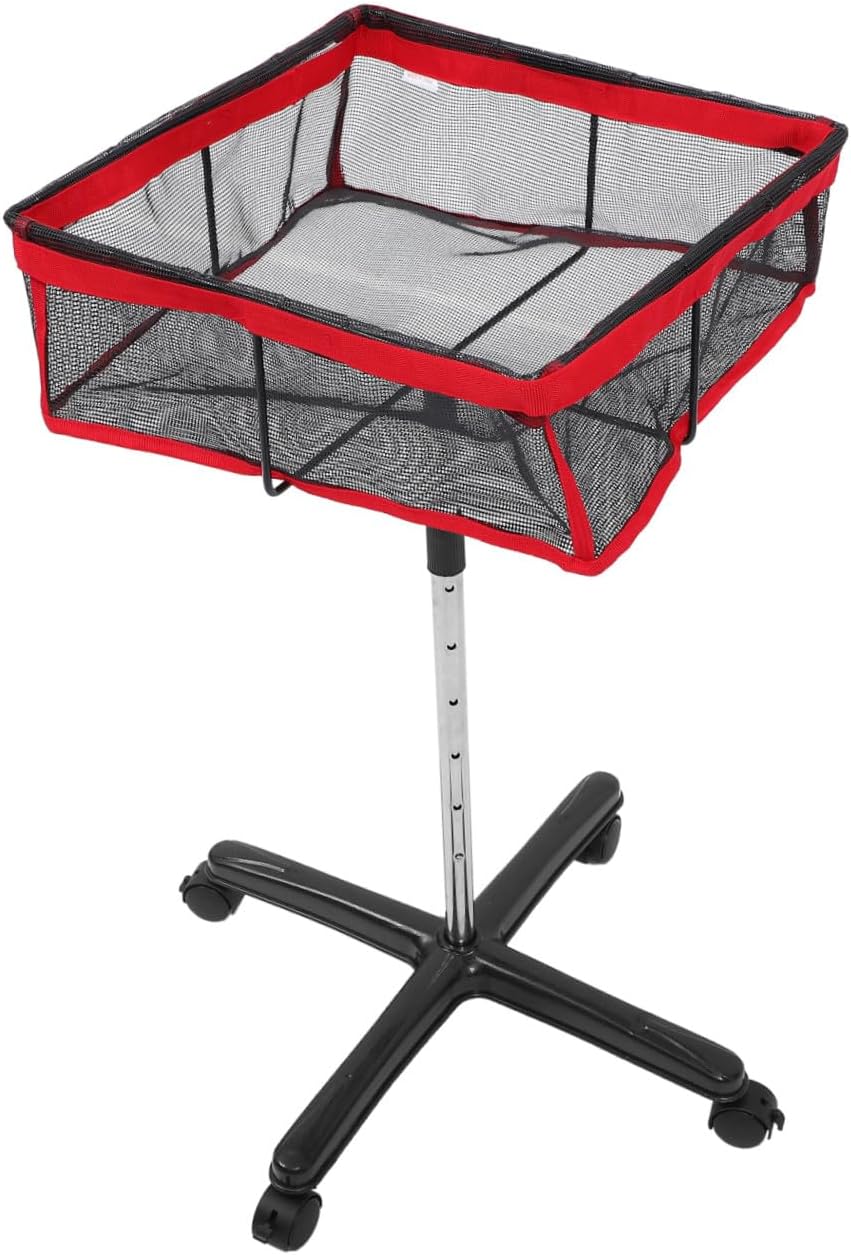 GALPADA Table Tennis Accessories Ball Dispenser for Gym Training Supply Removable Basket Easy to Maintain