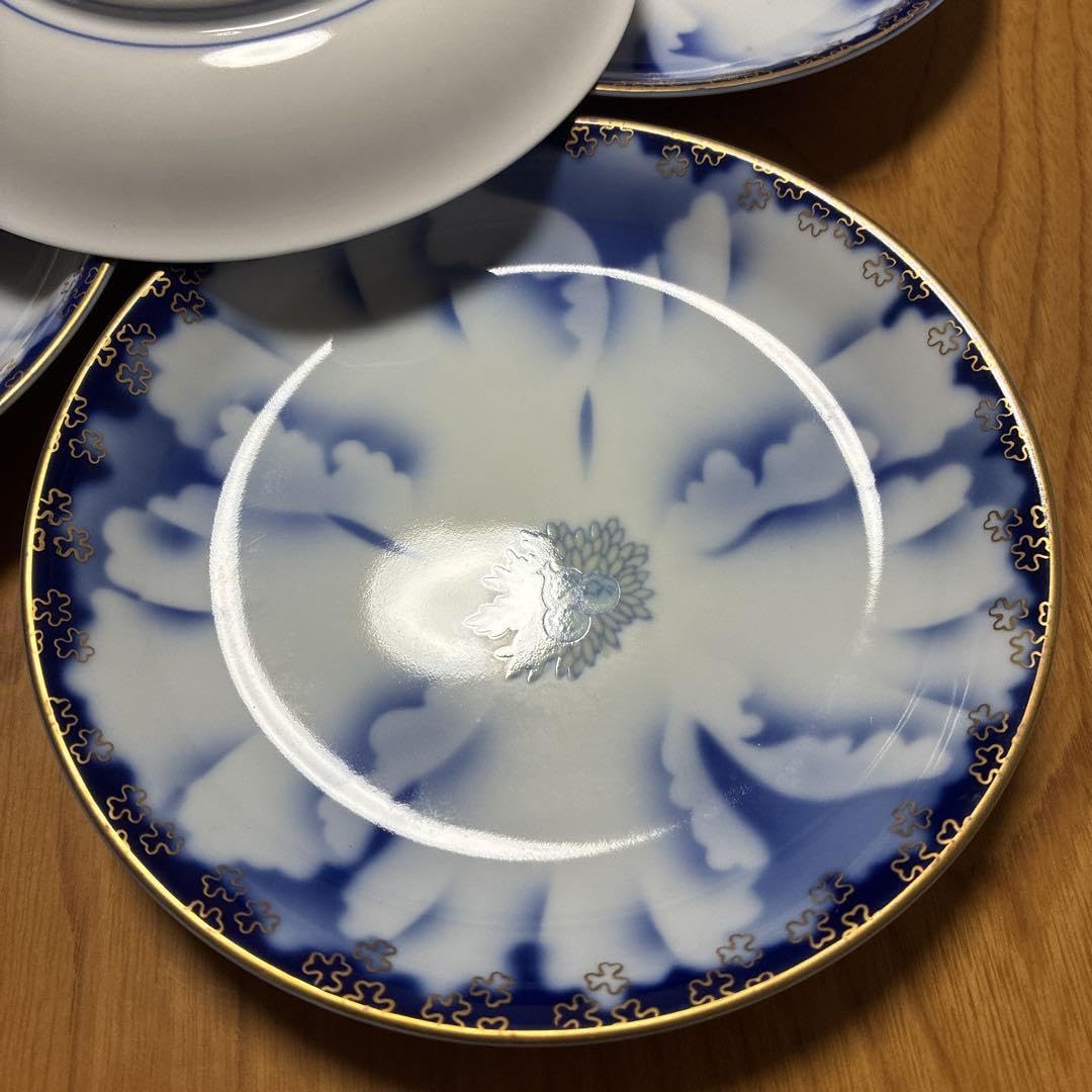 Fukagawa Magnetic Peony Mill, 5 Plates