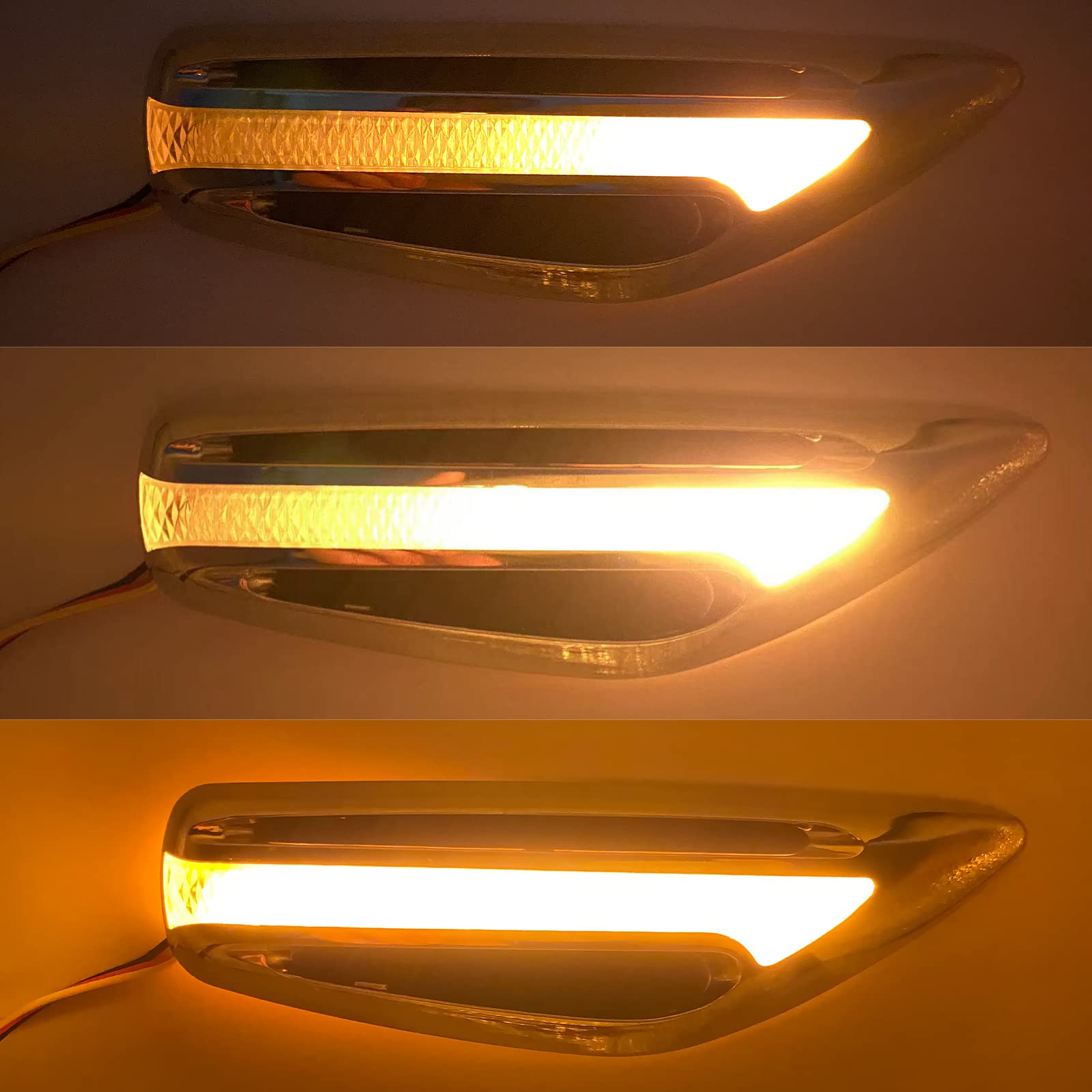 Amazon.co.jp: GZRUICA サイドマーカー 流れるウインカー LED