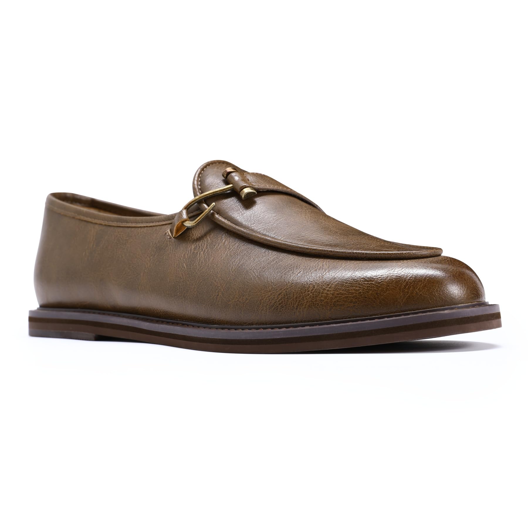 Allthemen Mocassini Uomo Comfort Casual Slip-on Scarpe da Barca in Pelle Matrimonio Formale Loafer Eleganti