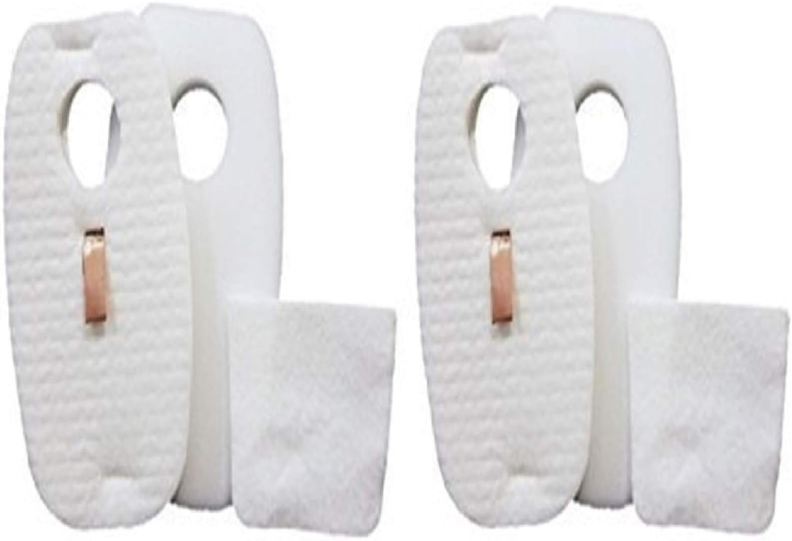 2 PACK - Shark Rocket DuoClean HV380 ✱ HV380W ✱ HV381 ✱ HV382 ✱ HV383 ✱ HV384Q Foam + Felt Filter Kit, OEM part #'s XFFH380 & XPSTFH380, by Casa Vacuums